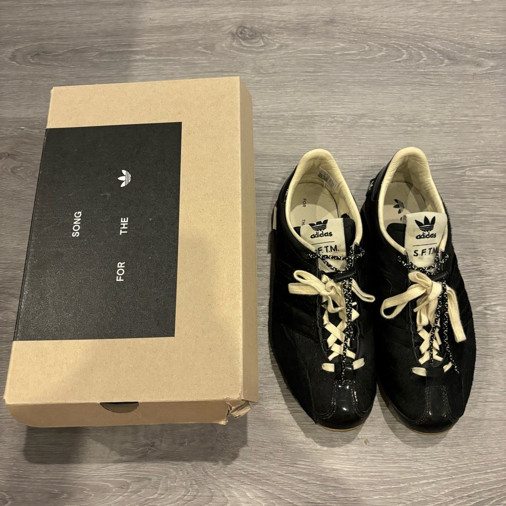 adidas Black and White Sneakers